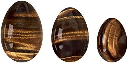 Yoni Eggs Set Kegel Exercise Ball Drilled Jade Eggs Natural Stone Yoni Wand Undrilled Massage Ball,Undrill Eggs No Box