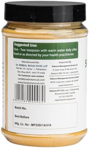 bixa BOTANICAL Shatavari Root Powder | Asparagus Racemosus |Ayurvedic Herbal Supplement | Gluten Free, Non-GMO, Steam Treated, Vegan, 100% Pure.Women Tonic (7 Ounce Pack of 1)