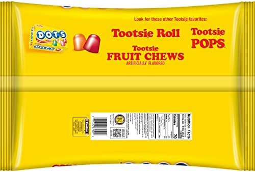 DOTS Individually Wrapped Candy - Original Gummy Candy 55 ct Mini Candy Boxes - Flavors Cherry, Lime, Orange, Lemon & Strawberry - Gluten Free, Kosher & Peanut Free Gumdrops