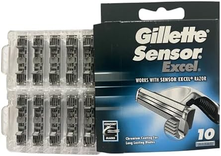 Gillette Sensor Excel Cartridges - 10 ct, Pack of 2