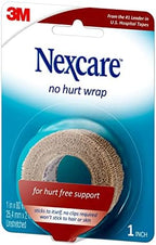 Nexcare No Hurt Wrap, 1 in x 80 in, Unstretched