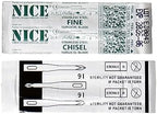 25 x NICE FINE 91 Sterile Stainless Steel Chisel Blades with Four Sided Spear Point Tip for Hair Transplant Surgery FS91