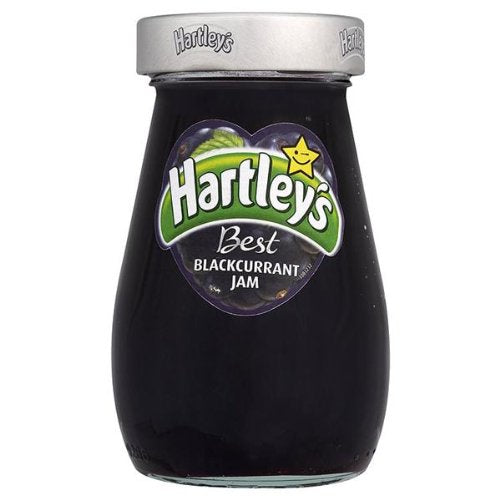 Hartleys Best Blackcurrant Jam 6X340G