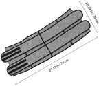Yardwe Adjustable Zipper Waist Training Belt Breathable Fitness Abdominal Support Staylace for Women Workout and Waist Slimming Gray S