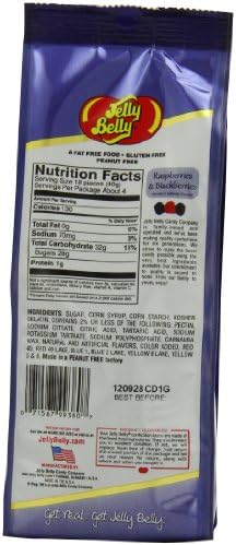Jelly Belly Gift Bag, Raspberries and Blackberries