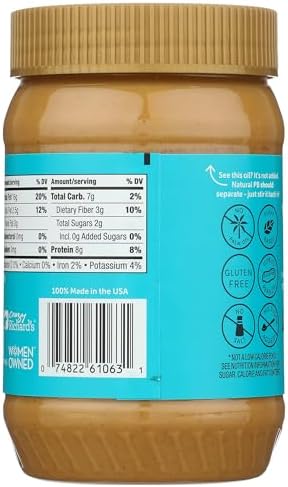 Crazy Richard's NUT_BUTTER (16 Ounce (Pack of 1), Creamy)