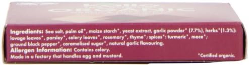 Kallo Organic Garlic and Herb Stock Cubes 66 g (Pack of 15)