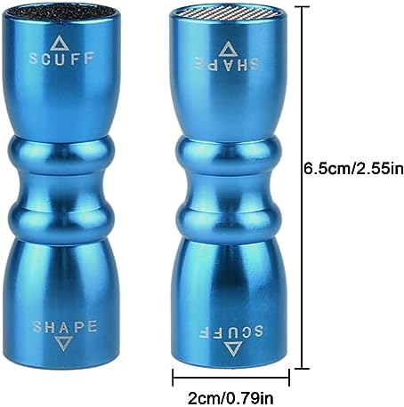 LAKE OF FIRE 3-in-1 Snooker Pool Cue Tips, Cue Tip Stick Shaper Billiard Pool Cue Accessories Tool Scuffer/Aerator
