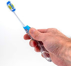 GUM Folding Travel Toothbrush, Compact Head + Tongue Cleaner, Soft Bristled Travel Toothbrushes for Adults, 2ct (Pack of 2)