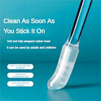 48 Pack Enhanced Adhesive Ear Digging Stick for Children's Safety Ear Cleaner for Adult Spiral Ear Wax Removal Ear Scoop Earwax Remover Tool with Dust Cover Packaging (S)