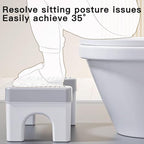 6.7 Inch Step Stool,Portable Plastic Foot Stool,Non-Slip Potty Stool for Bathroom