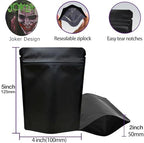 100 PCS 3.5 Bags, Resealable Storage Baggies, 3.5 Gram Candy Bags