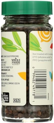 365 by Whole Foods Market, Organic Black Peppercorns, 1.87 Ounce