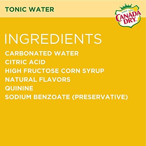 Canada Dry Tonic Water, 1 L bottle