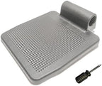 Universal Wheelchair Footplate - Replacement Parts, Foot Rest,fits Drive Blue Streak,Silver Sport 1-2, Cruiser III,Other Wheelchairs with Elevating or Elevated Leg Rests and Footplates, (1Ea, Black)
