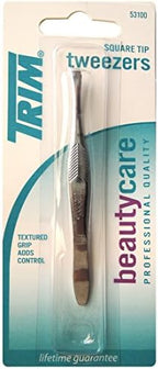 Tweezing Trim Square Tips tui-za- Trim Square Tip Tweezers [parallel import goods]