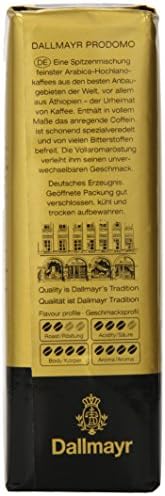Dallmayr Gourmet Coffee, Prodomo (Ground), 8.8 Ounce (Pack of 3)
