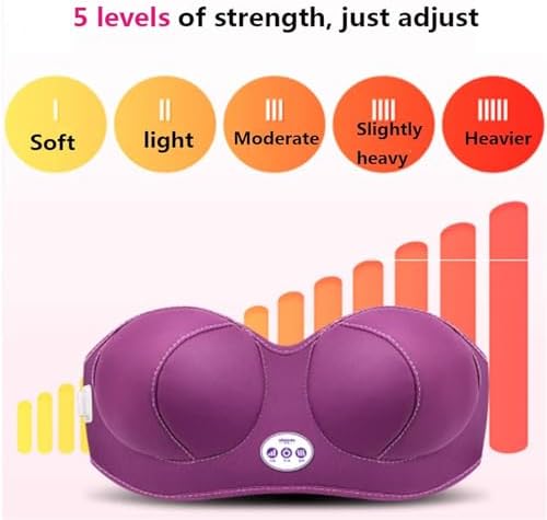 Breast Enlargement Massager, Electric Enhancer Bra with Heating Chest Massage for Bust Developer Care Boobs Enlarge & Growth
