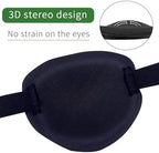 KOMIDK Single Eye Patch for Right Eyes Amblyopia Lazy Eye Patches for adults kids