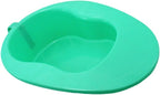 FRCOLOR Bed Pan Urinal with Handle for Women and Elderly Portable Nursing Urinal Bedridden Patients Convenient 14.96X11.02X4.13In Plastic Bedpan for Home Care