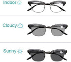 Circleperson Women Cat eye Reading glasses Rhinestone reader Vintage style