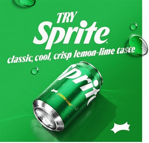 Sprite Zero Sugar Lemon Lime Diet Soda Pop Soft Drinks, 16.9 fl oz, 6 Pack