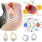 Honorable Joy Lymphatic Earrings for Women, Lovefinity™ Lymphatic Magnetotherapy Earrings Halolux Lymphvity Germanium Hoop Earring Jewelry