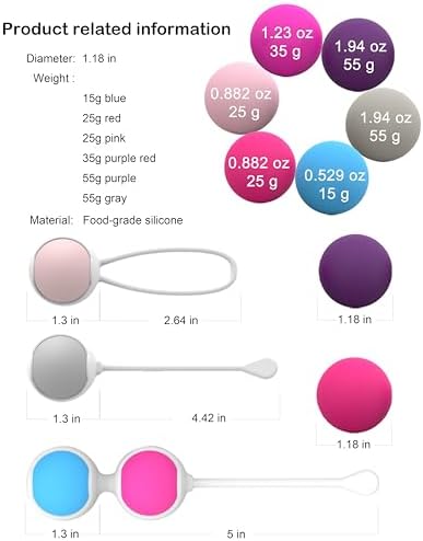 kegel Exercise System, Kegel Exercise Weight Control Set, Food-Grade Silicone: Pelvic Floor Exercise, Pelvic Floor Exercise Devices, kegel Exerciser, Pelvic Floor Muscle