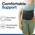 Hernia Belt for Men or Women | C Section Belly Binder & Abdominal Binder | Post Surgery & Pregnancy Tummy Tuck | Hysterectomy, Umbilical Hernia Belt Men & Women | Postpartum Belly Band Wrap (S/M) 23" - 29"