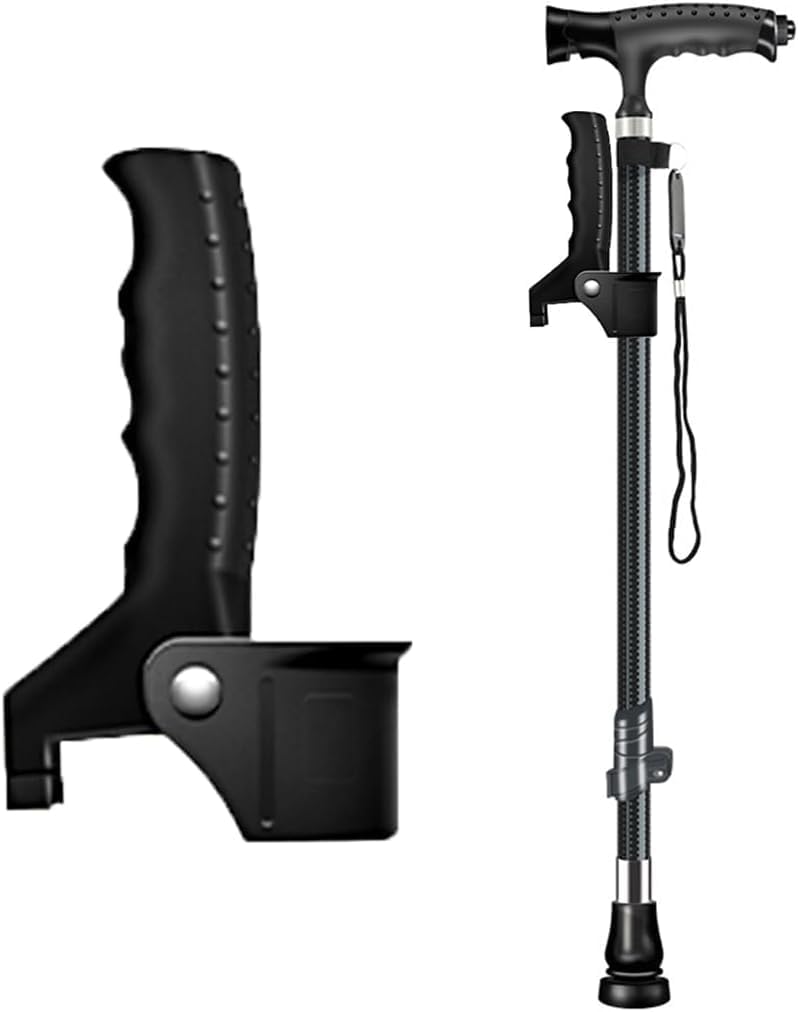 Cane Handle for Standing Aids Seniors, Stand Assist Walking Upright Crutches Accessories, Stand Assist Cane Handle, Support Walking Sticks to Get up for Men Women Elderly