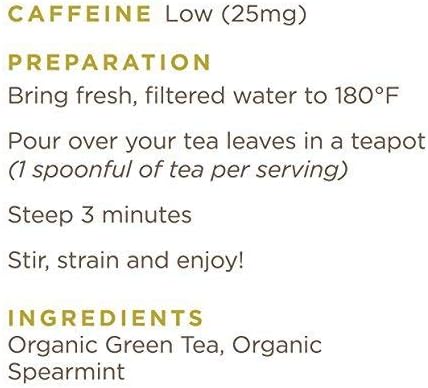 Moroccan Mint Tea - Organic - Loose Leaf - Bulk - Non GMO - 192 Servings