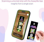 Smart 10-in-1 Home Urine Test Kit – AI-Powered App Analysis for Instant Results – Track Ketones, pH, Hydration & Body Balance – Wellness Monitoring with AI-Dashboard