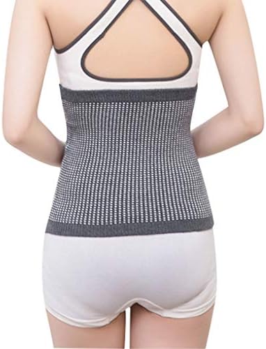 Old Men Women Elastic Thermal Arthritis Rheumatism Kidney Lumbar Binder Warmer Belt Winter Fall Cozy Warm Knitted Waistband Stomach Abdominal Brace Guard Wrap Back Support Band