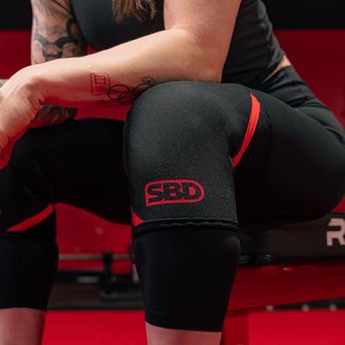 SBD 7mm Training Knee Sleeves – Versatile Support, Compression & Joint Warmth – IPF Approved, Made in Great Britain