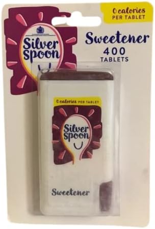 Silver Spoon Sweetness & Light Sweetener Tablet (400 per pack) - Pack of 2