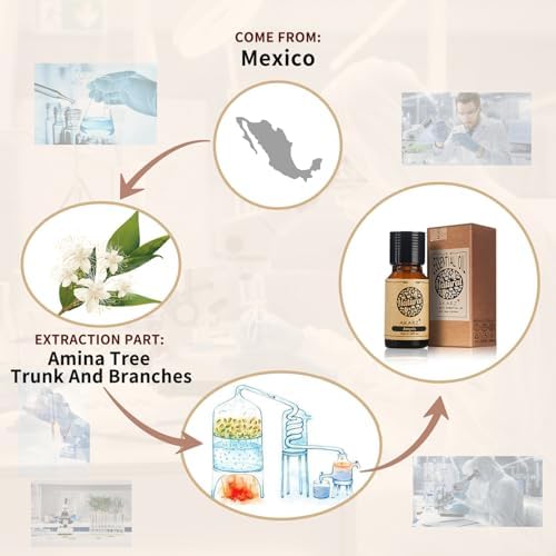 AKARZ Amyris Essential Oil Natural Organic Amyris Oil for Skin Body Hair Care,Diffuser, Candle,Soap,Making, DIY,Massage Aroma 10ml