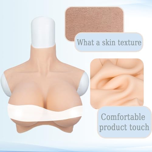 Silicone Breast SIlicone Breastplate C-G Cup Breast Forms Fake Breast For Crossdresser Transgender Dragqueen