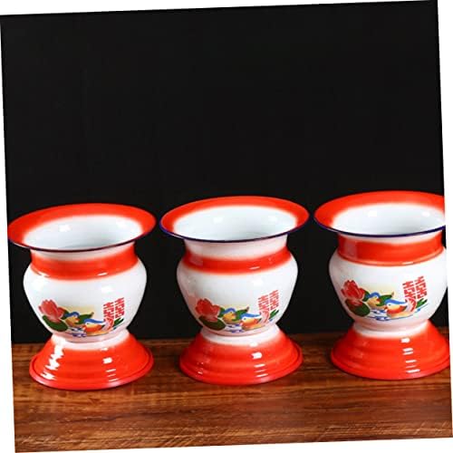 Chamber Pot for Adults Spit Cup Chinese Traditional Spittoon Sturdy Foot