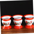 Chamber Pot for Adults Spit Cup Chinese Traditional Spittoon Sturdy Foot