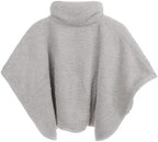 Warm Shoulder Shawl Cape Thickened Wheelchair Care Blanket Shawl Warps Bed Jackets for Elderly Women Office Chair Sofa Cape