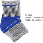 Ankle Brace, Sports Ankle Braces Adjustable Breathable Ankle Stabilizer Silicone Ankle Sleeve Support for Sprains Strains Sports Ankle Support Men Women Ankle Stabilization Braces(M)
