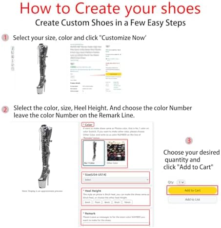 WUXIN H&P Women's Over The Knee Pole Dance Thigh High Heel Boots Black Sexy Snake Pattern Platform Zip Lace Up Fashion Party Round Toe Stiletto 8 inch Exotic Heels