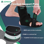 Drop Foot Brace with Arch Support, Medical Grade Adjustable AFO & Foot Orthosis Brace for Walking, Relieve the Instability of Lower Limbs by MS, TBI, Stroke, Cerebral Palsy, Fracture (Right,