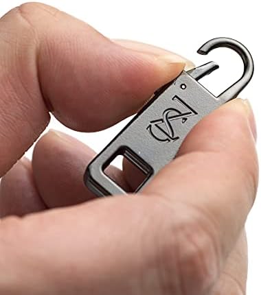 Zpsolution Zipper Pull Replacement - 3 Size More Suitable for Different Zippers - Easy Use for Broken and Missing Zipper Pulls