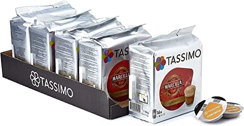 Tassimo Marcilla Cortado 184g - Pack of 5 (80 T-Discs)