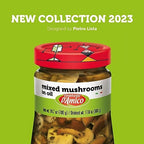 FRATELLI D'AMICO - Mixed Mushrooms in oil, Family-Size, 24.7 oz (700 g), Italian Appetizer, NON-GMO (Pack of 2)