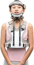 Adjustable Orthosis Cervical Thoracic Halo Brace Head Neck Chest Thoracic Orthosis Fracture Fixation Cervical Vertebra Rehabilitation Support