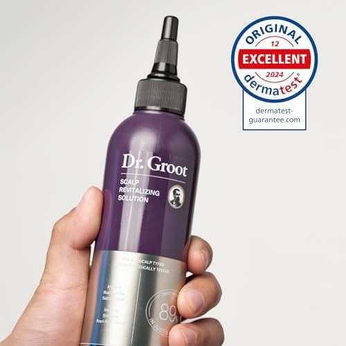 Dr. Groot Miracle in Shower Moisturizing Treatment for Hair Loss, Korean Hair Care Rinse, Rosemary Oil for Smooth, Healthier-Looking Hair in 5 Seconds, Scalp Revitalizing Solution