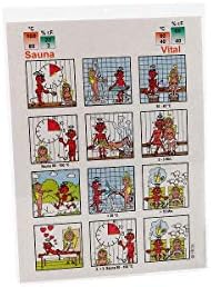 International Bathing Ruler Board for Sauna and vitalbath
