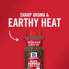 McCormick Coarse Ground Black Pepper, 3.12 oz